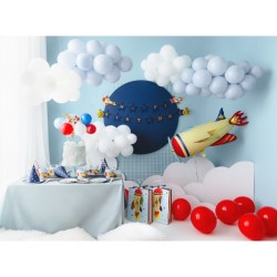Set Cake Toppers en forme de Ballon -  Avion. n5