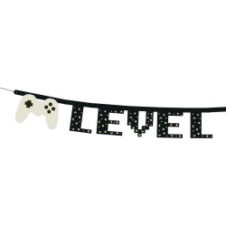 Guirlande Level Up Birthday Manette. n°1