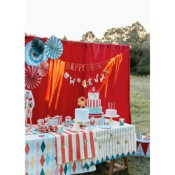 Nappe  Rayures et toiles. n2