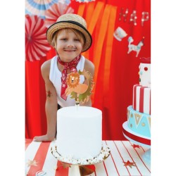 Cake Toppers Cirque Lion. n2