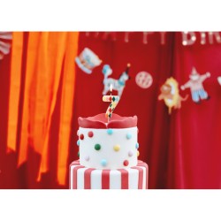 Bougie Chiffre 7 Losange - Cirque. n1