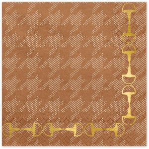 12 Serviettes Etrier - Cheval & quitation