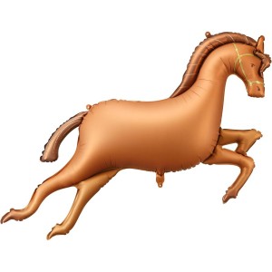 Ballon Aluminium Gant Cheval & quitation   125 cm