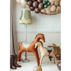 Ballon Aluminium Gant Cheval & quitation - Cheval Blanc  86 cm. n1