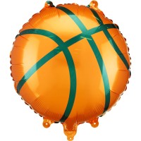 Ballon Aluminium Hlium Basketball - 35 cm