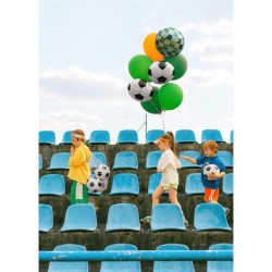 Ballon Aluminium Hlium Happy Birthday Ballons de Foot - 35 cm. n2