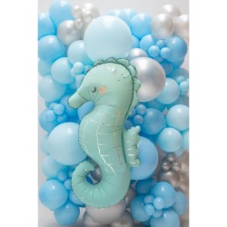 Ballon Gant Aluminium Hlium Hippocampe - 98 cm. n3