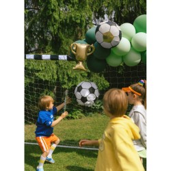 4 Ballons Aluminium Hlium Guirlandes  +  Ballons de Foot. n2