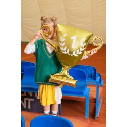 Ballon Aluminium Hlium Coupe - 35 cm. n1