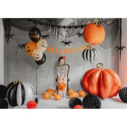Ballon Aluminium Citrouille Orange - 62 cm. n2