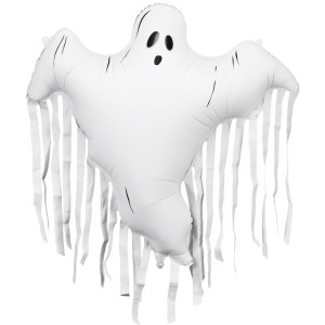 Ballon Aluminium Hlium Fantme  Franges - 93 cm