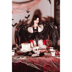 Ballon Gant Aluminium Hlium Chauve-Souris - 120 cm. n1