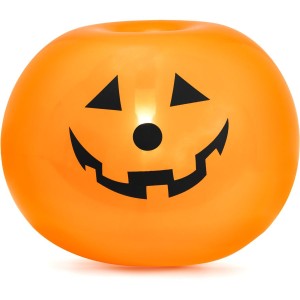 5 Ballons Lumineux Citrouille - 25 cm