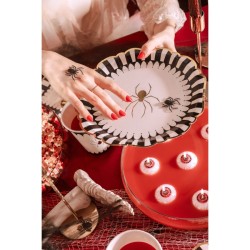 6 Assiettes Araigne. n2