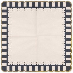 12 Serviettes Araigne. n1