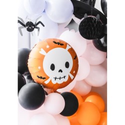 Ballon Aluminium Hlium Orange Crne - 35 cm. n1