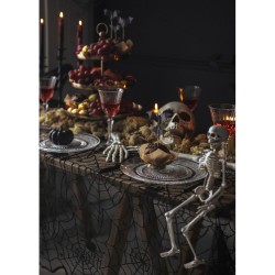 Nappe Toile d Araigne Noire - 180 cm. n1