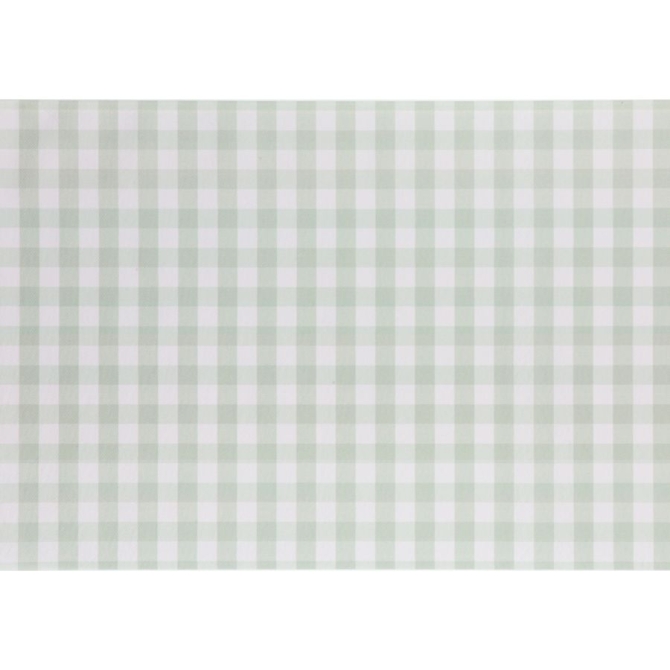 Chemin de table à Carreaux Verts