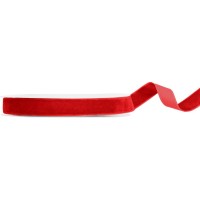 Ruban Velours Rouge  15 mm x 10 m