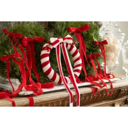 Ruban Velours Rouge  15 mm x 10 m. n1