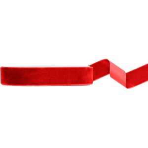 Ruban Velours Rouge – 25 mm x 10 m