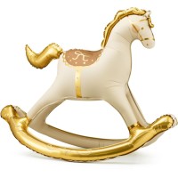 Ballon Aluminium Gant Cheval  Bascule  118 cm