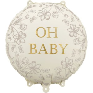 Ballon Aluminium Hlium  Oh Baby   35 cm