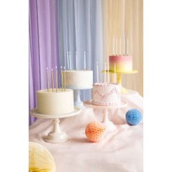Présentoir à Gâteau Acrylique – Beige – Ø 24 cm. n°4