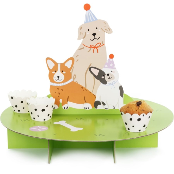 Présentoir à Gâteaux Chiens
