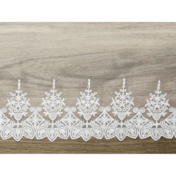 Chemin de Table Dentelle  Blanc Cass  9 m. n2