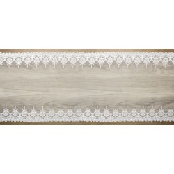 Chemin de Table Dentelle  Blanc Cass  9 m. n5
