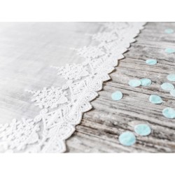 Chemin de Table Dentelle  Blanc Cass  9 m. n6