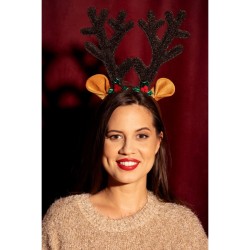 Serre-tête Renne de Noël avec Oreilles. n°1