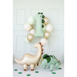 Ballon Aluminium Géant Dinosaure Chiffre 1 – 92 cm. n°1