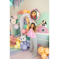 Ballon Aluminium Gabby et la Maison Magique avec Volants  52 cm. n2