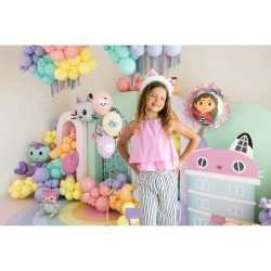 Ballon Aluminium Gabby et la Maison Magique avec Volants  52 cm. n3