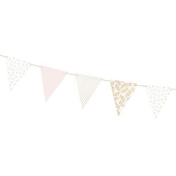 Guirlande DIY Fanions Florale Rose – 2, 10 m. n°1