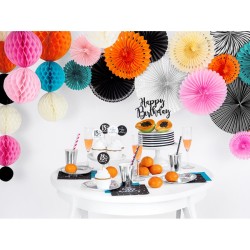 6 Assiettes Argent Ø18 cm - En carton. n°6