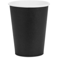 6 Gobelets Noir 25 cl - En carton