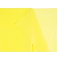 Nappe Jaune 137 x 183 cm - R�utilisable en plastique. n�1