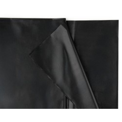 Nappe Noir 137 x 183 cm - R�utilisable en plastique. n�1