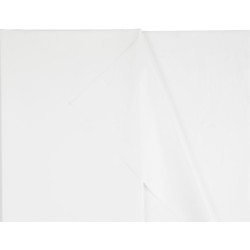 Nappe Blanc 137 x 183 cm - R�utilisable en plastique. n�1