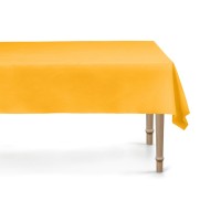 Nappe Orange 137 x 183 cm - R�utilisable en plastique
