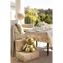 Ballon Aluminium G�ant Ours Or - 53 cm. n�2