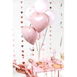 Ballon Aluminium Coeur Rose – 45 cm. n°4