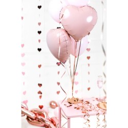 Ballon Aluminium Coeur Rose – 45 cm. n°5