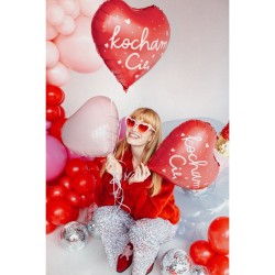 Ballon Aluminium Coeur Rose – 45 cm. n°6