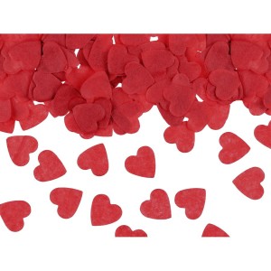 Confettis Coeurs Rouge � 15 g