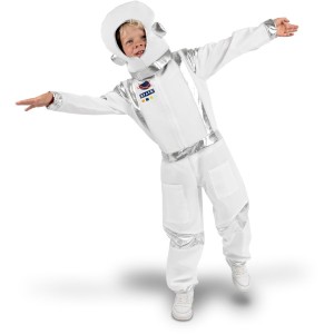 D�guisement Astronaute Blanc � Taille 116-128 cm