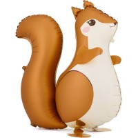 Ballon Aluminium Marcheur �cureuil � 59 cm